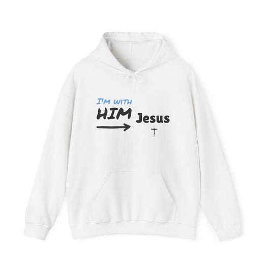 I'm With Jesus Hoodie